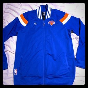 NBA Addidas New York Knick’s Track Jacket Size L